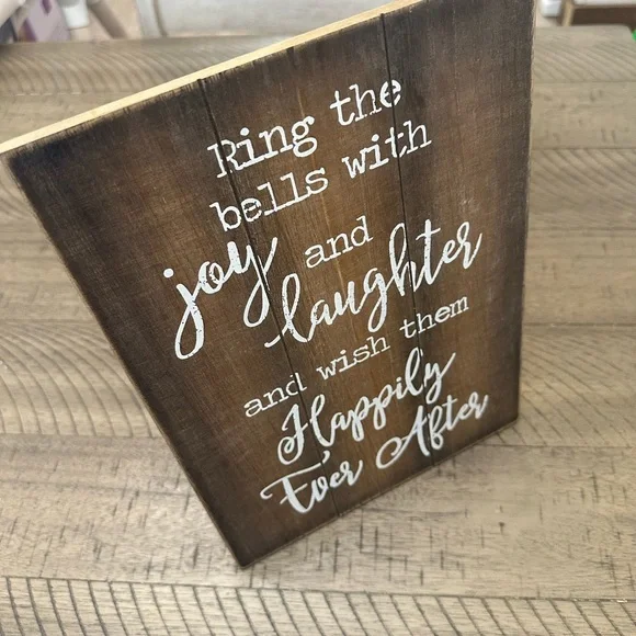 Farmhouse 12” wooden picture - Picture 5 of 8